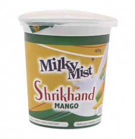 Milky Mist Shrikhand Mango   Pack  400 grams